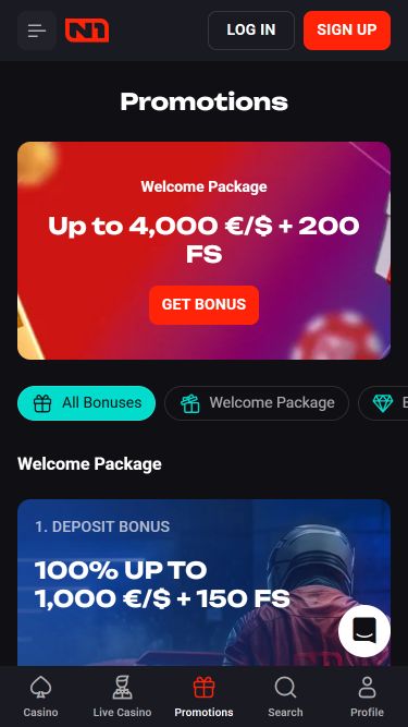 N1 Casino Mobile-Aktionen
