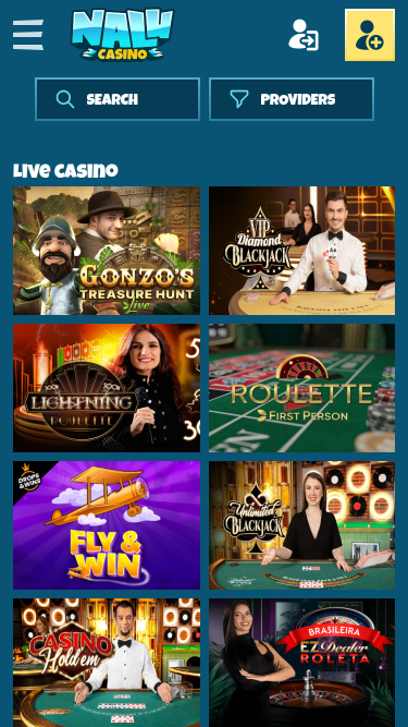Nalu Casino Móvil con Crupier en Vivo