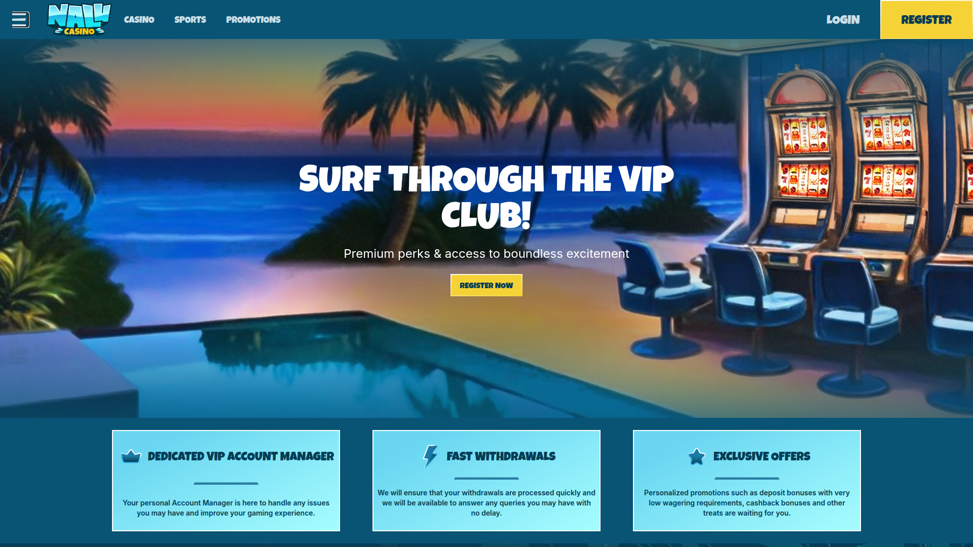 Nalu Casino Desktop VIP Program