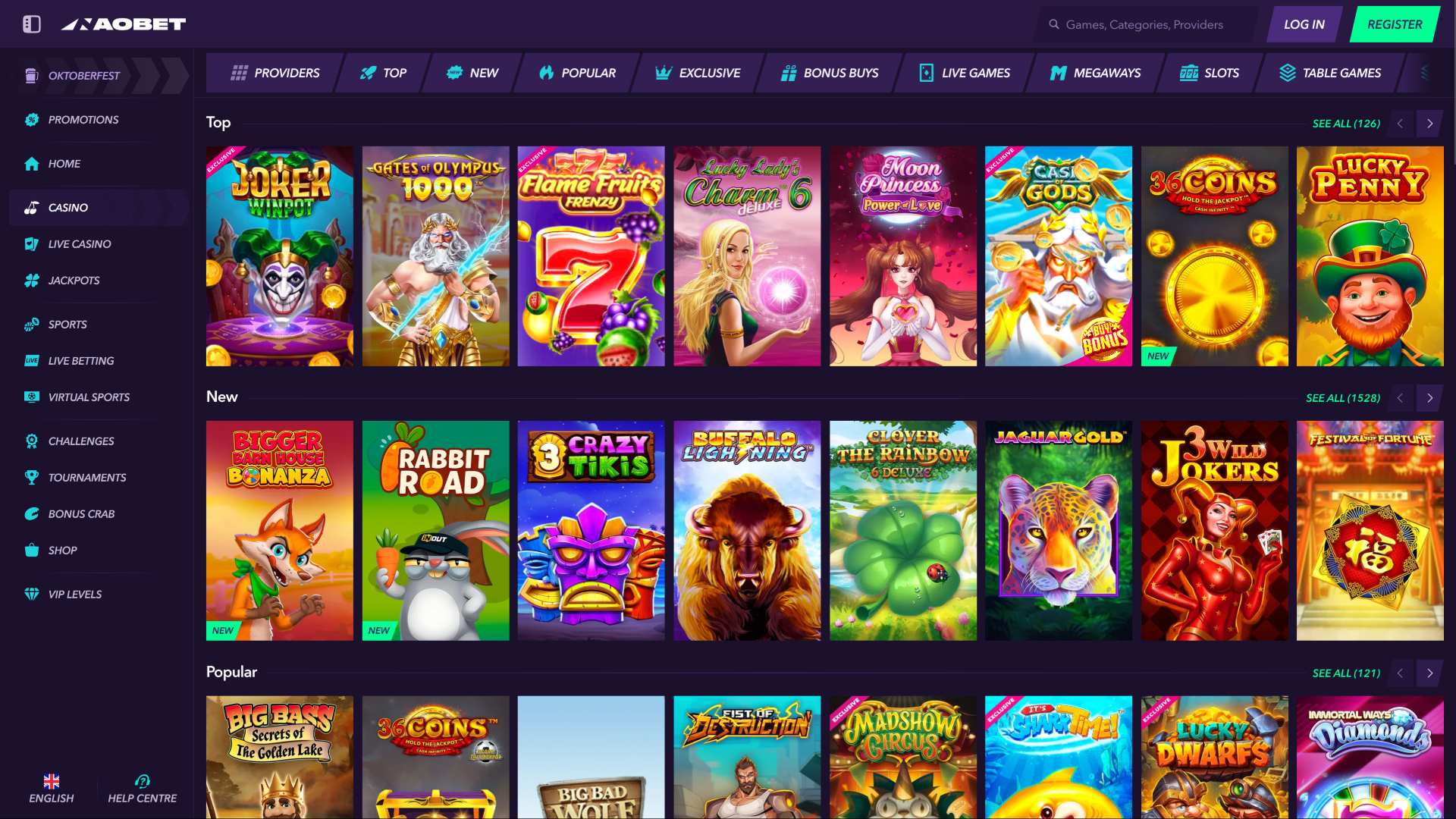 Naobet Casino Games