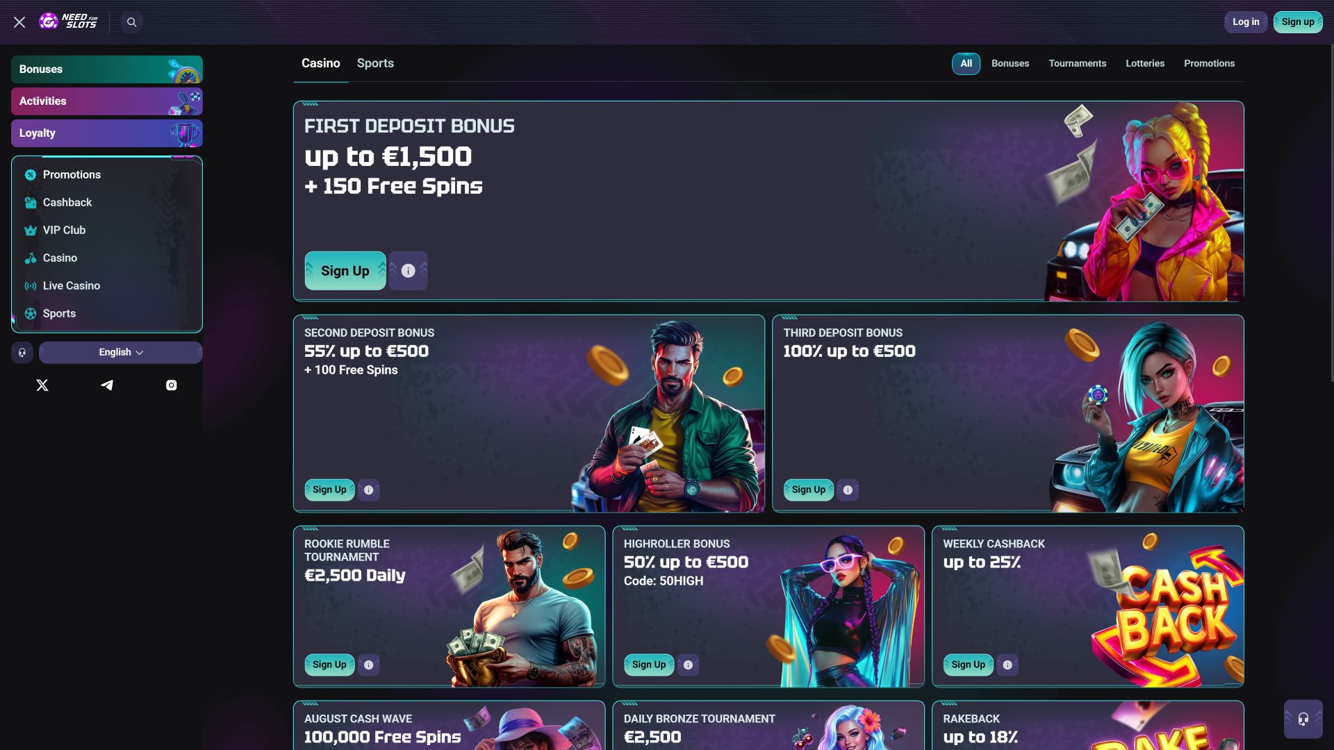 Bedarf an Desktop-Werbeaktionen für Spielautomaten-Casinos