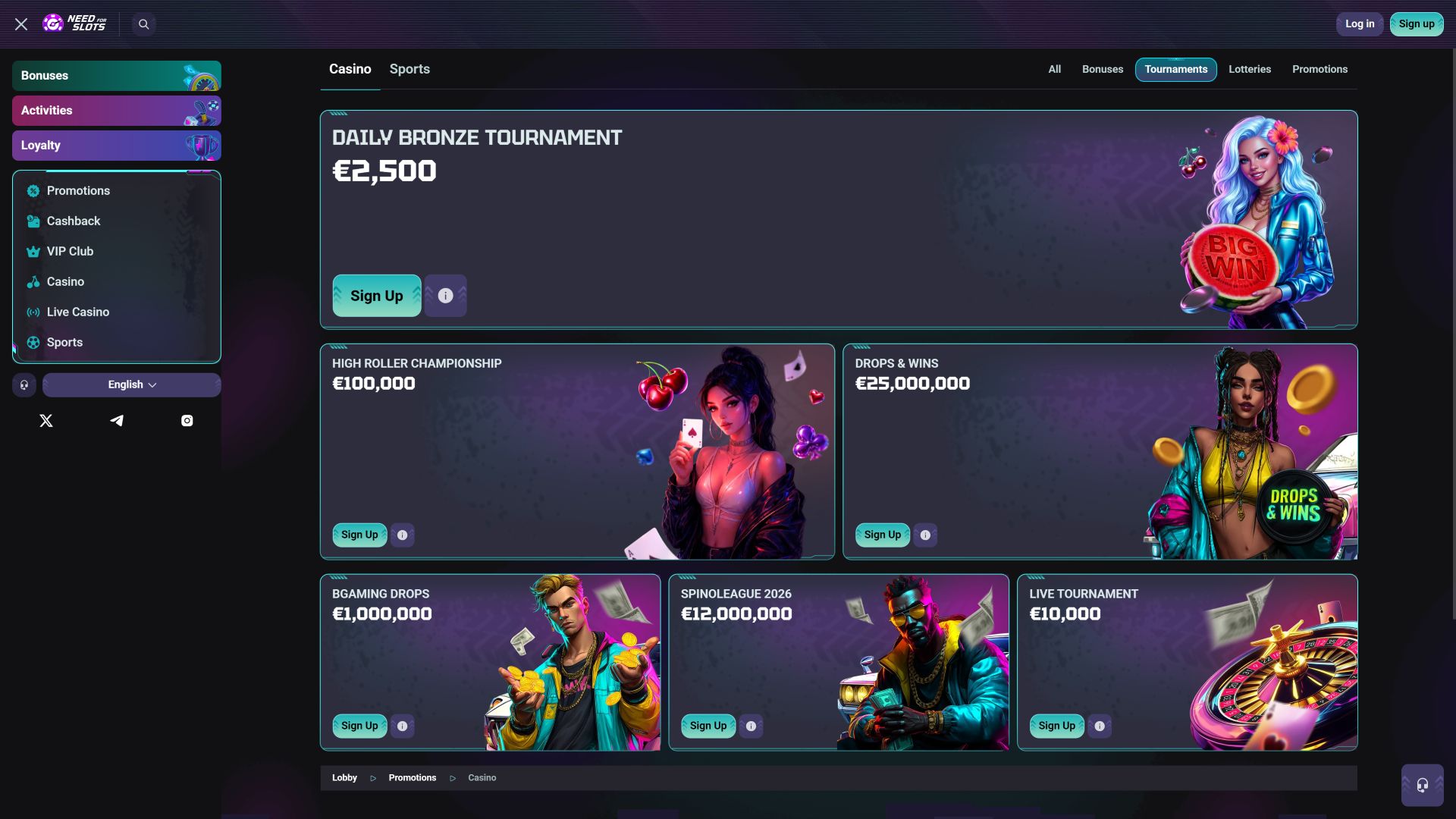 Bedarf an Desktop-Turnieren für Spielautomaten-Casinos