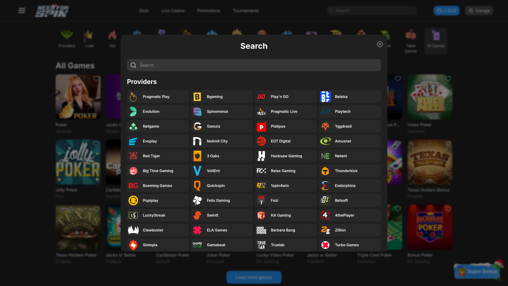 Bedarf an Entwicklern für Spin Casino Desktop-Spiele