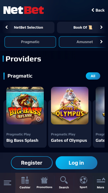 Développeurs de jeux mobiles de casino NetBet