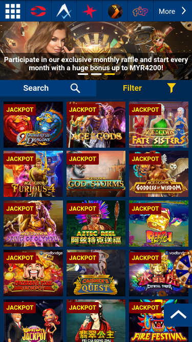 Jackpot mobile du casino NextBet