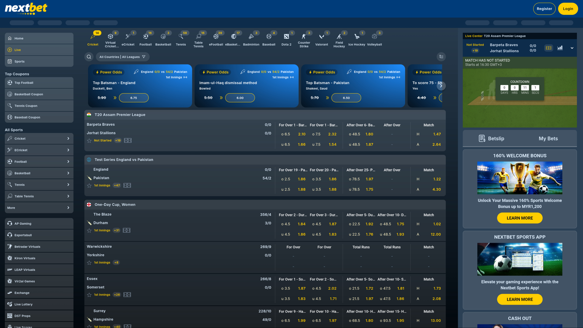 NextBet Casino Sports Bureau