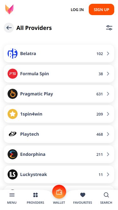 Desarrolladores de juegos móviles de Nika Casino