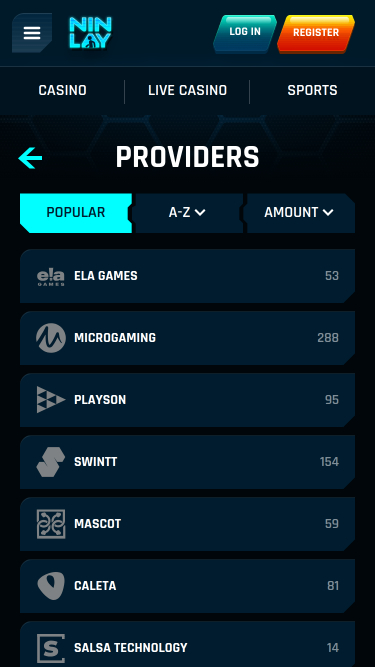Développeurs du jeu mobile Ninlay Casino