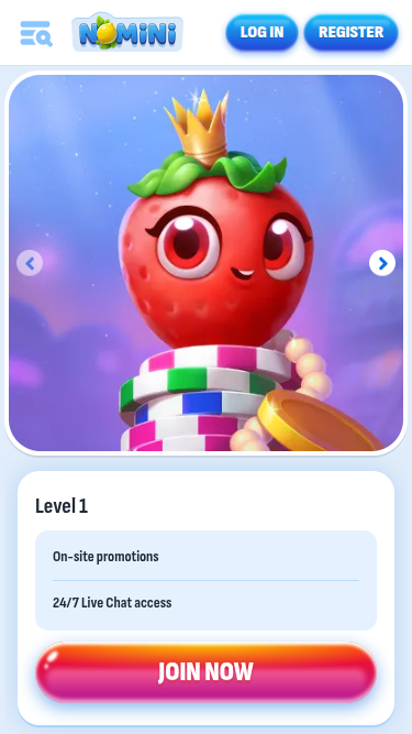 Programme VIP mobile du casino Nomini