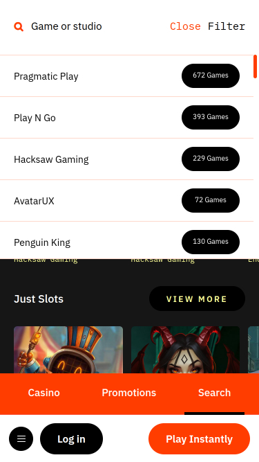 Nopein Casino Mobile Game Developers