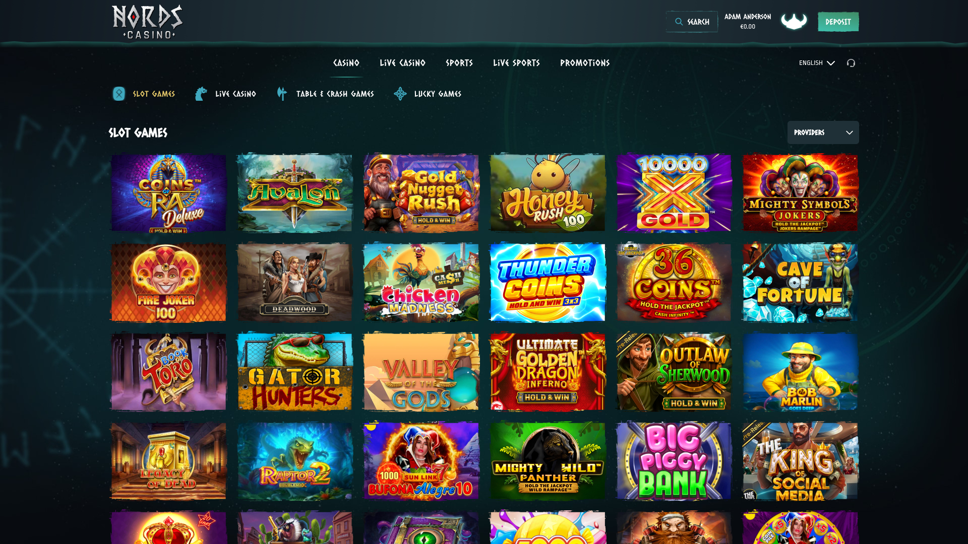 Nords Casino Desktop Games