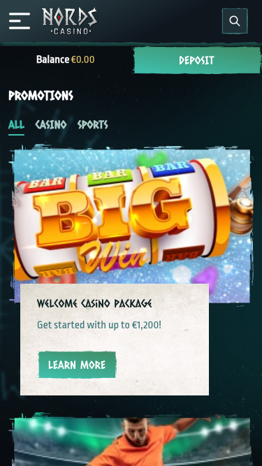 Nords Casino Mobile Promotions
