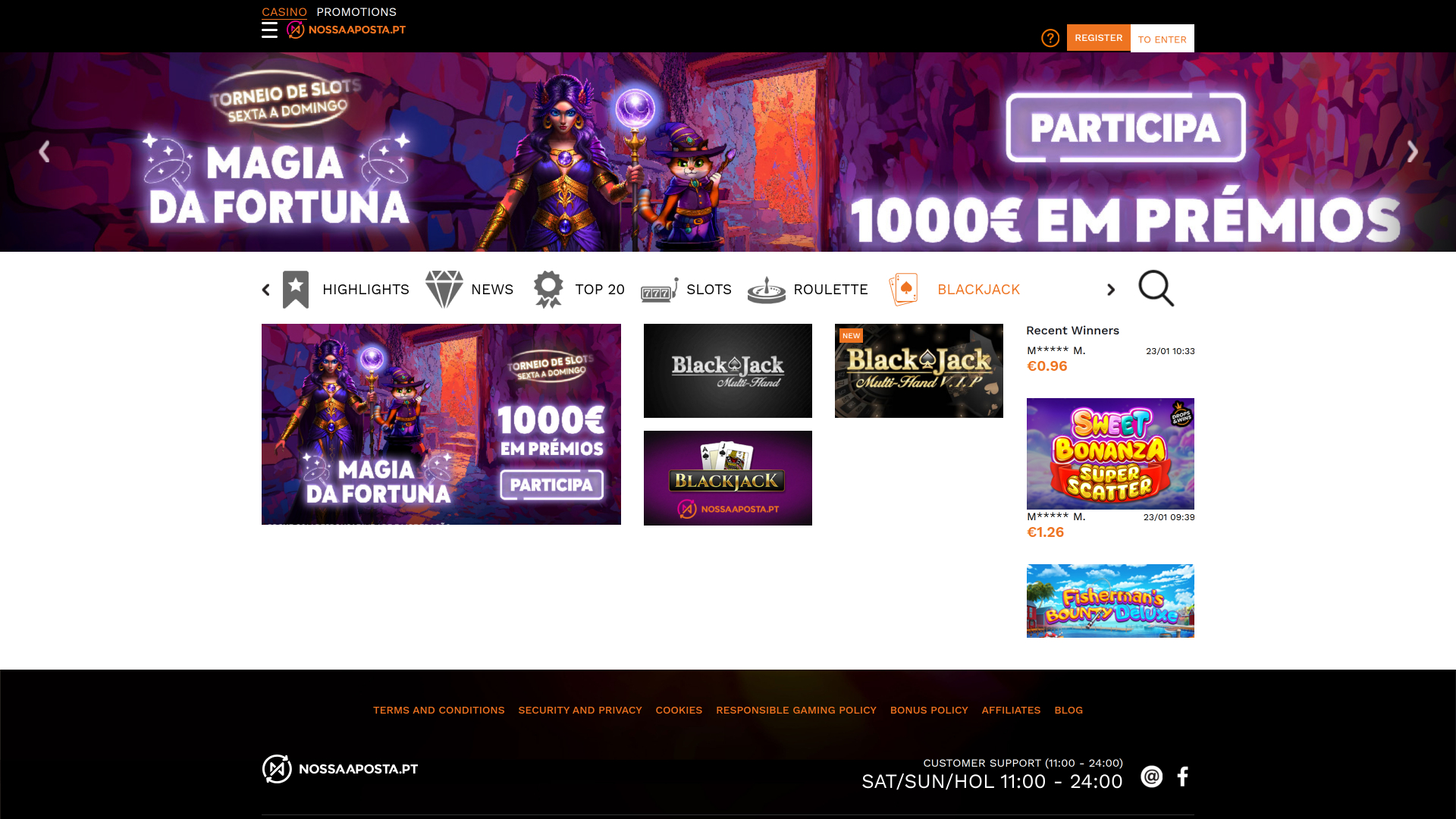 Notre casino pari Blackjack sur ordinateur