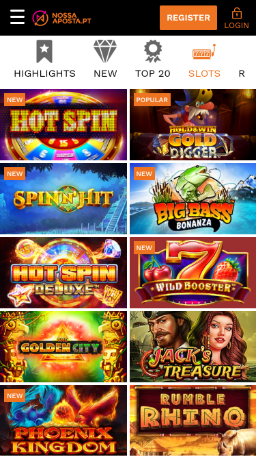 Nos jeux mobiles de casino Bet