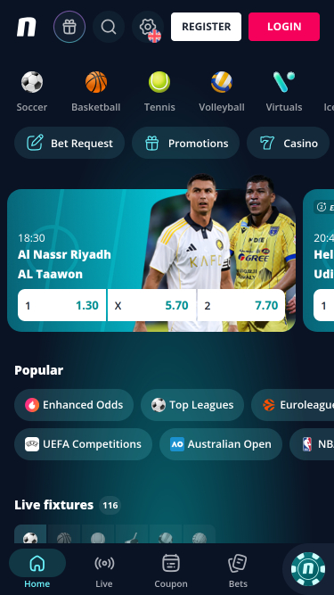 Novibet Casino Mobile Sportwetten