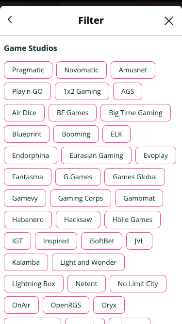 Nutz Casino Mobile Game Developers