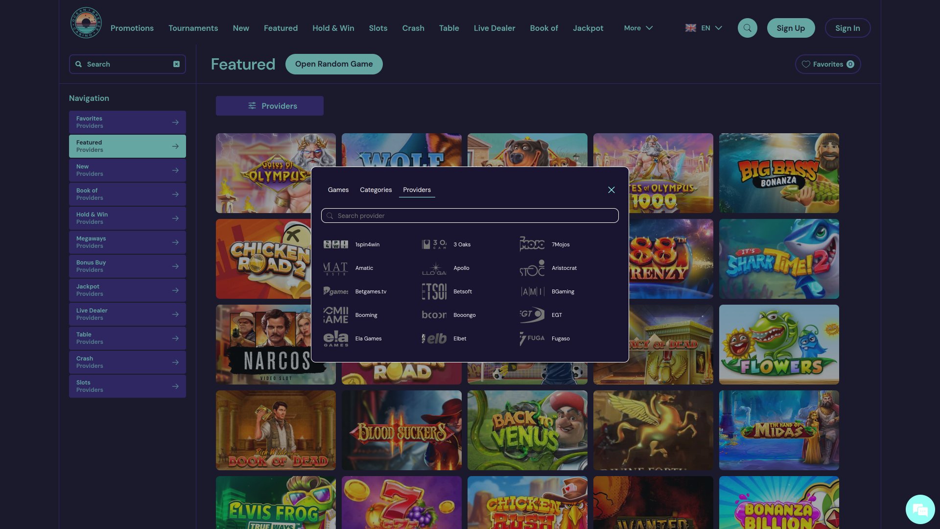 Développeurs du jeu de casino Ocean Breeze pour ordinateur