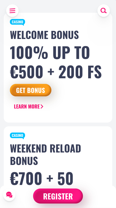 Promotions mobiles du casino Oh My Spins