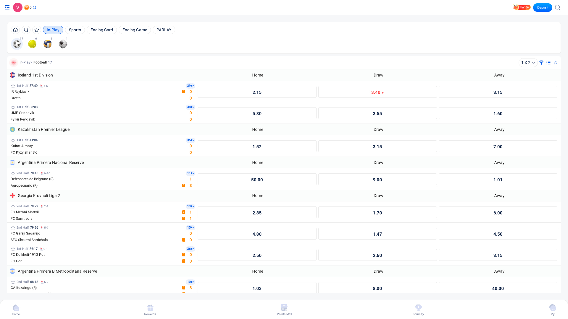 OKBet Casino Sports Desktop