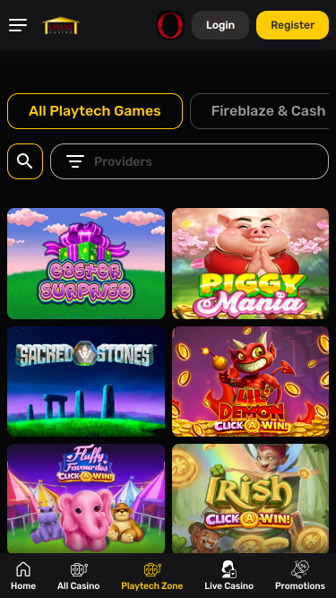 Omni Casino Mobile Table Games