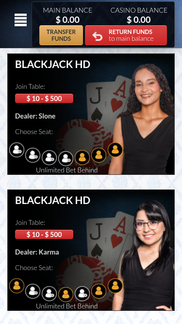 Online-Casino-Spiele mit Live-Dealer auf dem Handy