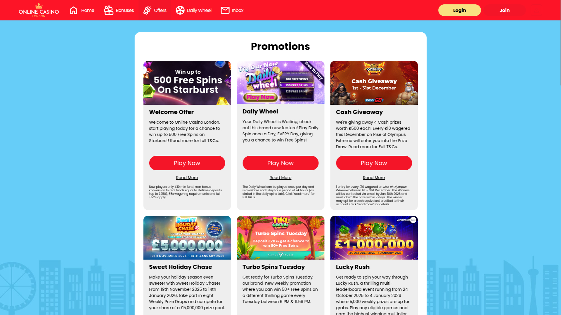 Casino en ligne Londres - Promotions sur ordinateur