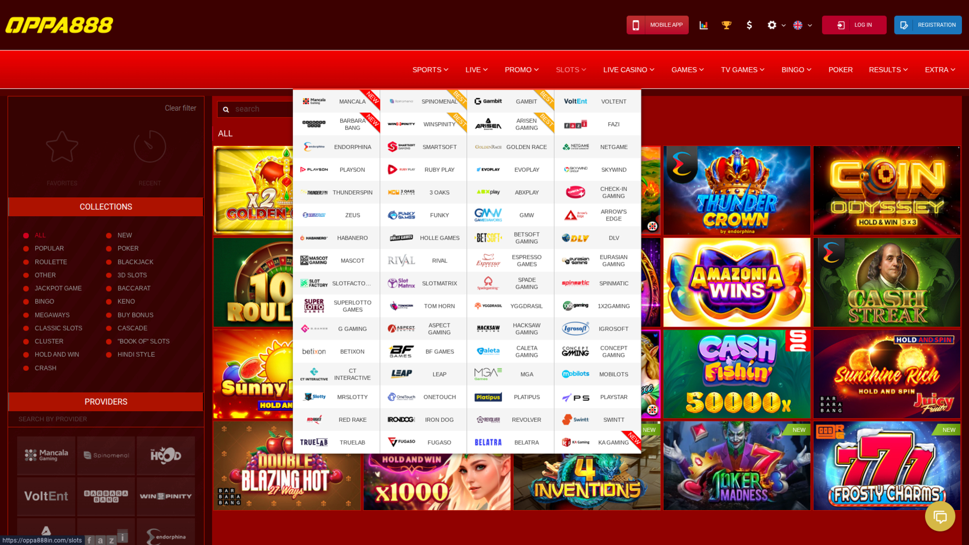 Développeurs de jeux de bureau Oppa 888