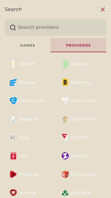 Développeurs de jeux mobiles de casino OrientXpress