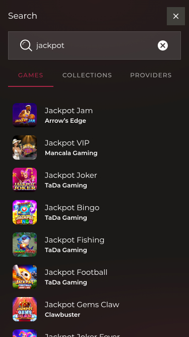 OrientXpress Casino Mobile Jackpot