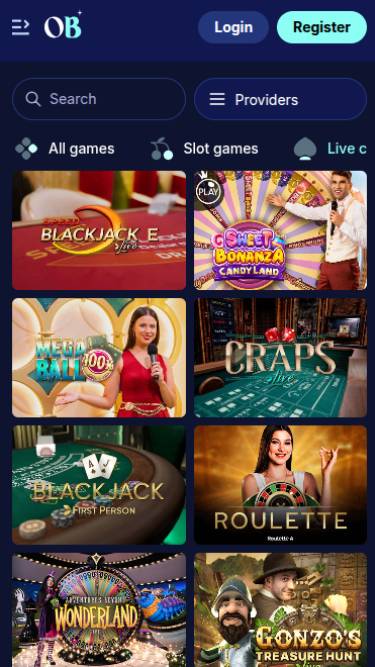 Orion'sBet Casino Croupier en direct