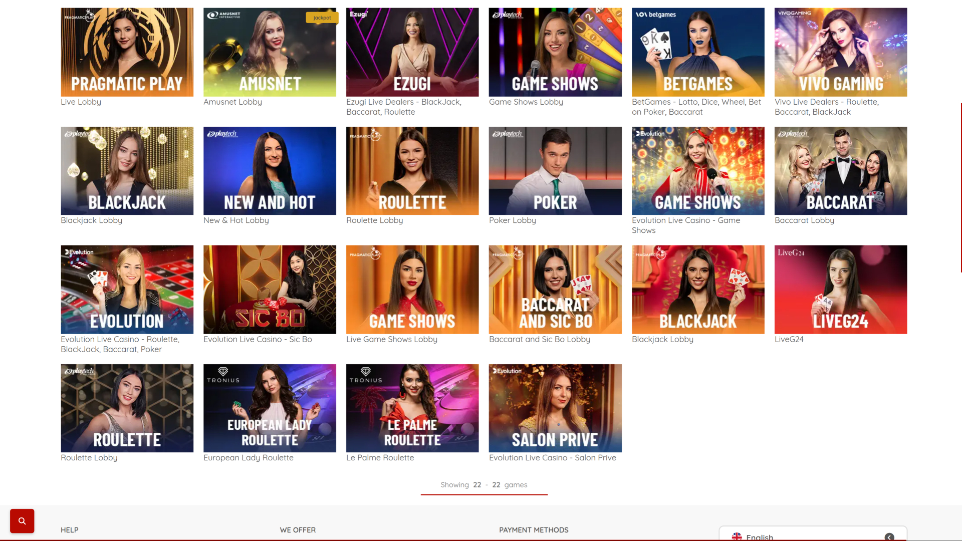 Ovitoons Casino sur ordinateur avec croupier en direct