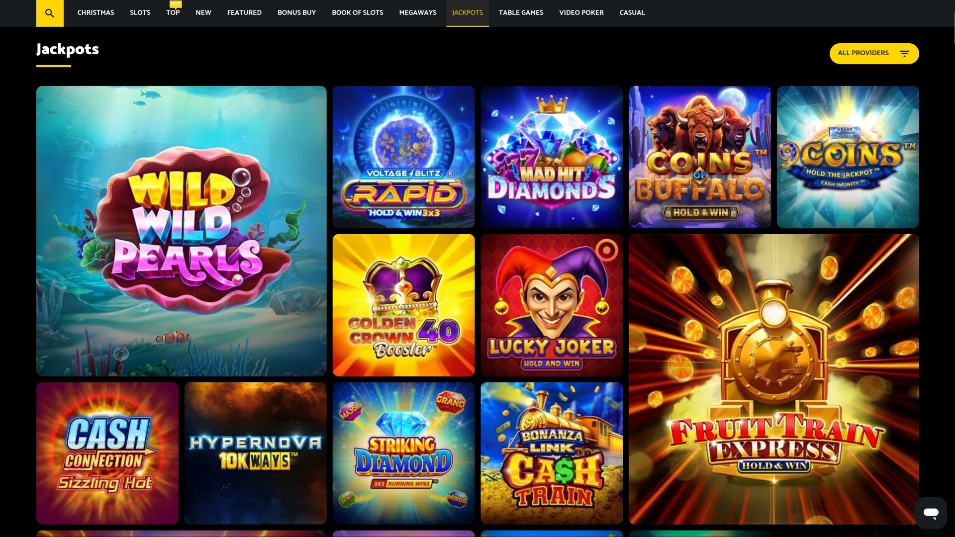 Casino Palmslots con jackpot de escritorio