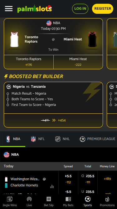 Palmslots Casino Deportes Móviles