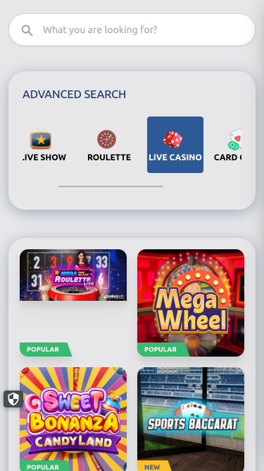 Casinò Paris Vegas Mobile con croupier dal vivo