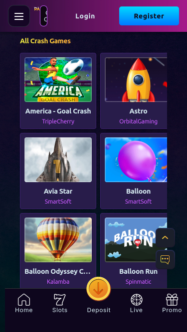 Paris VIP Casino Mobile Crash Games