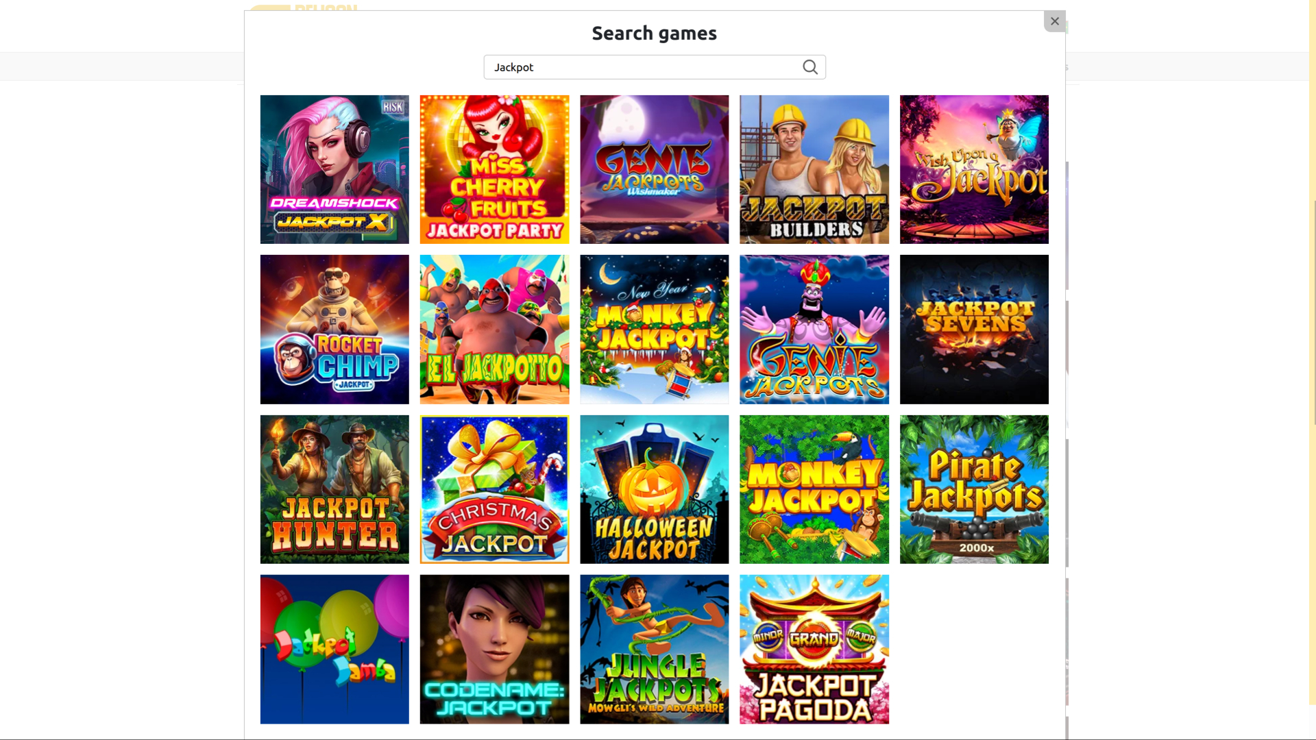 Jackpot de bureau du casino Pelican