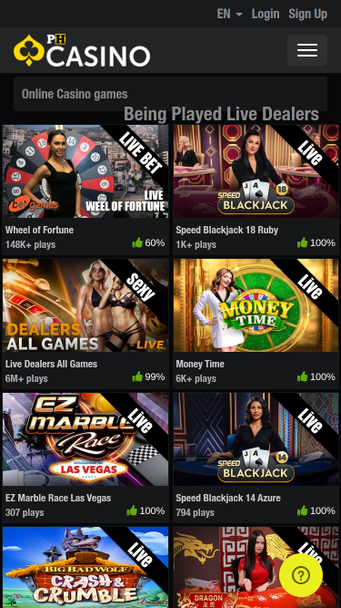 Ph Casino Mobile Live Dealer