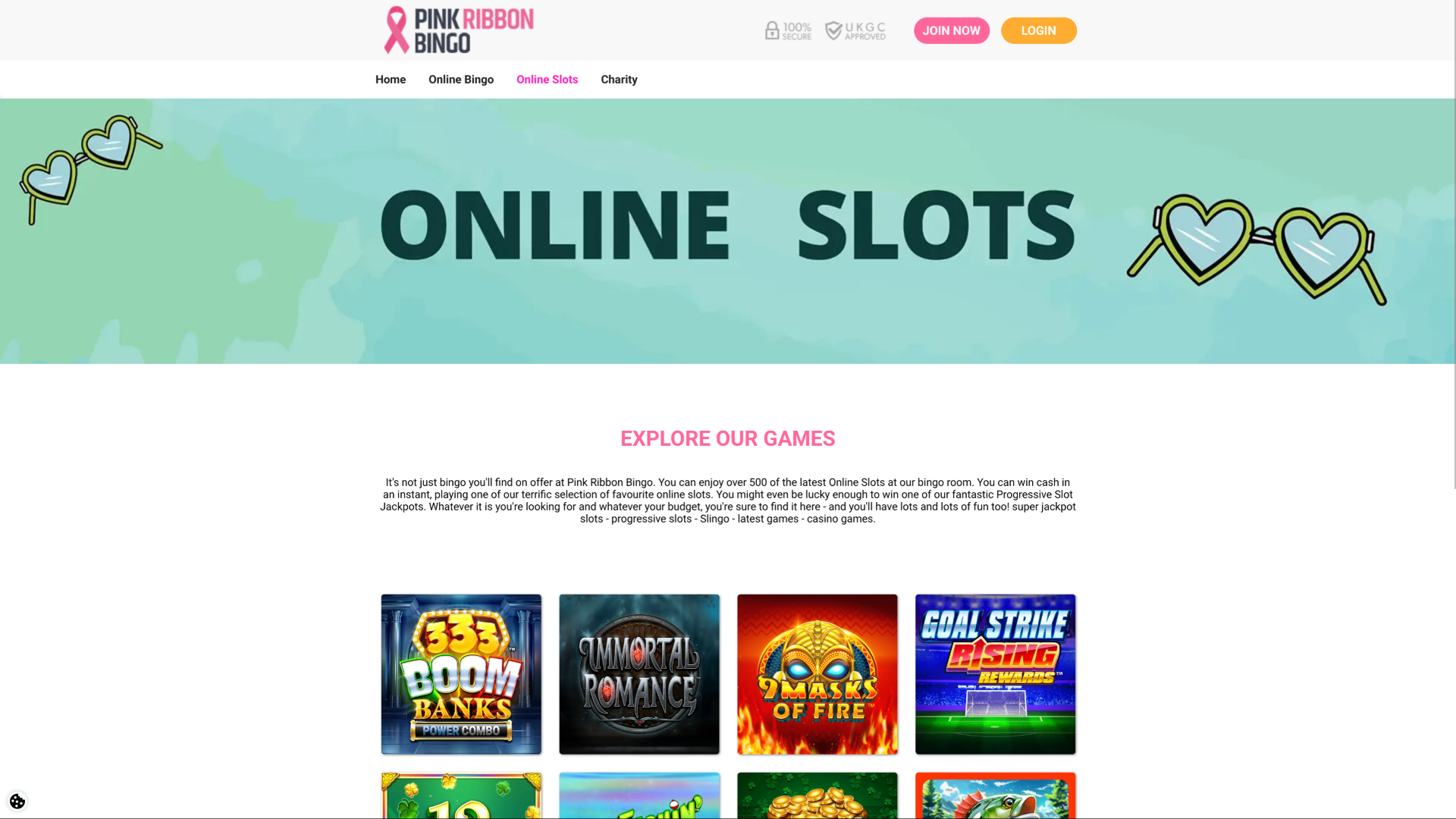 Игры для ПК в казино Pink Ribbon Bingo