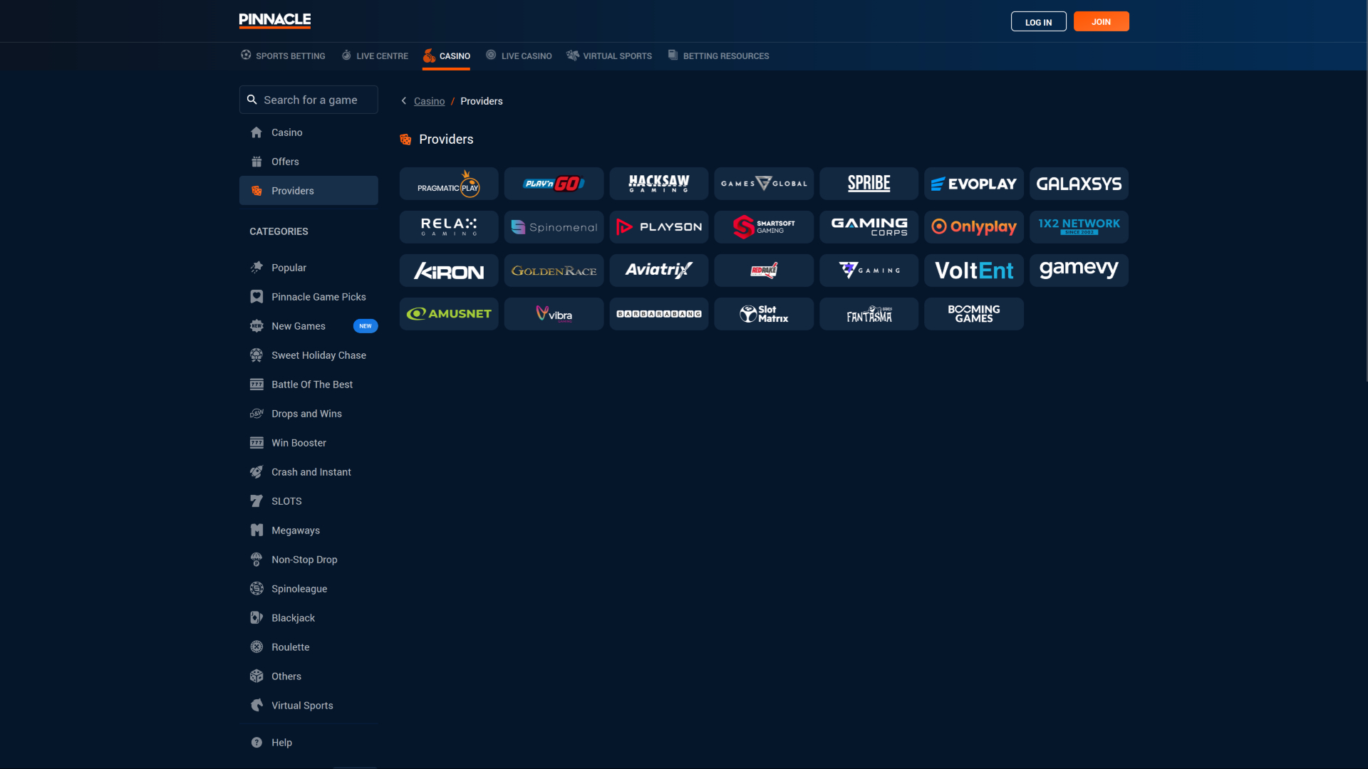 Développeurs de jeux de bureau Pinnacle