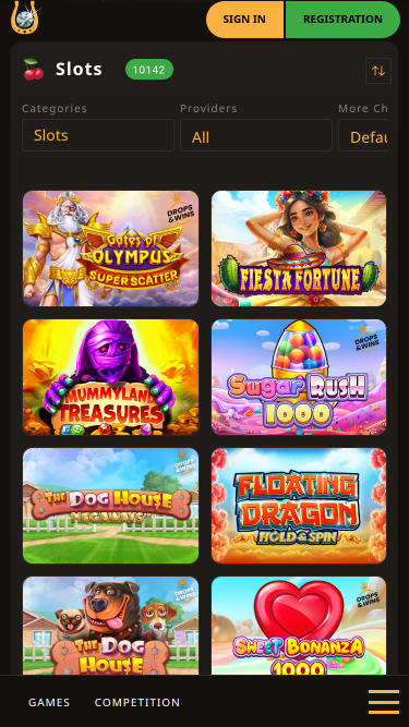 Jeux mobiles de Play Fortuna Casino