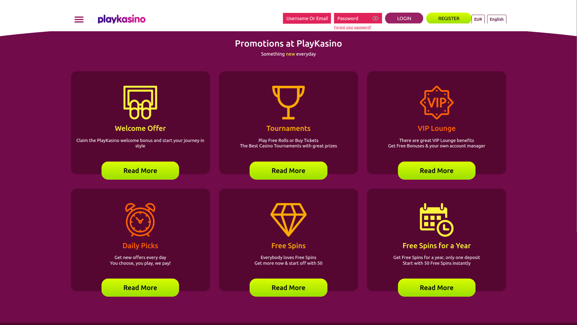 Десктопные акции казино Play