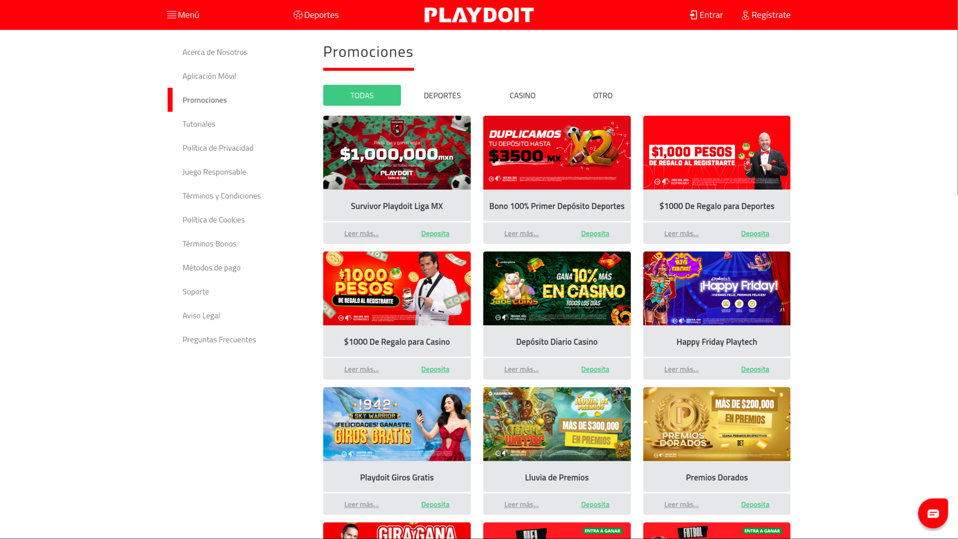 Promociones de PlayDoIt Desktop