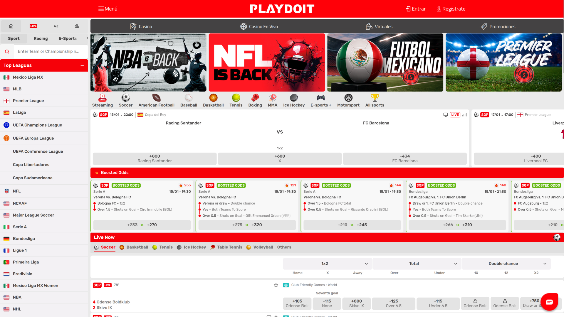 PlayDoIt Desktop Deportes