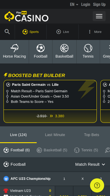 Playhub Casino Mobile Sports