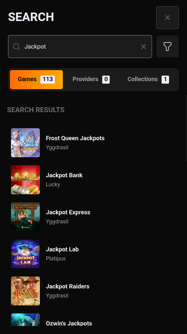 PlayMax Casino Mobile Jackpot