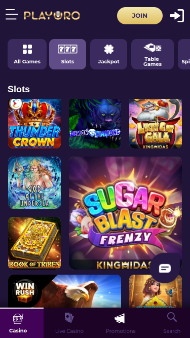 PlayOro Mobile Games