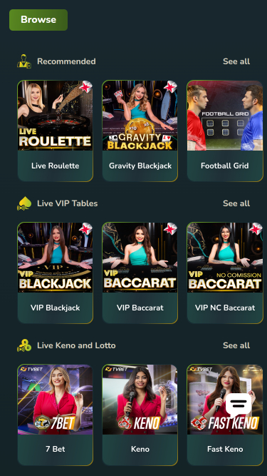 Pokie Spins Casino Mobile Croupier en direct