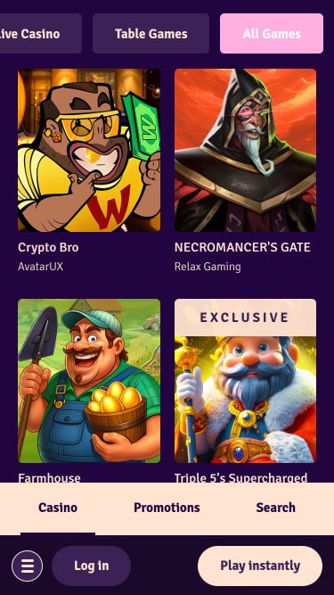 Possu Casino Mobile Jeux