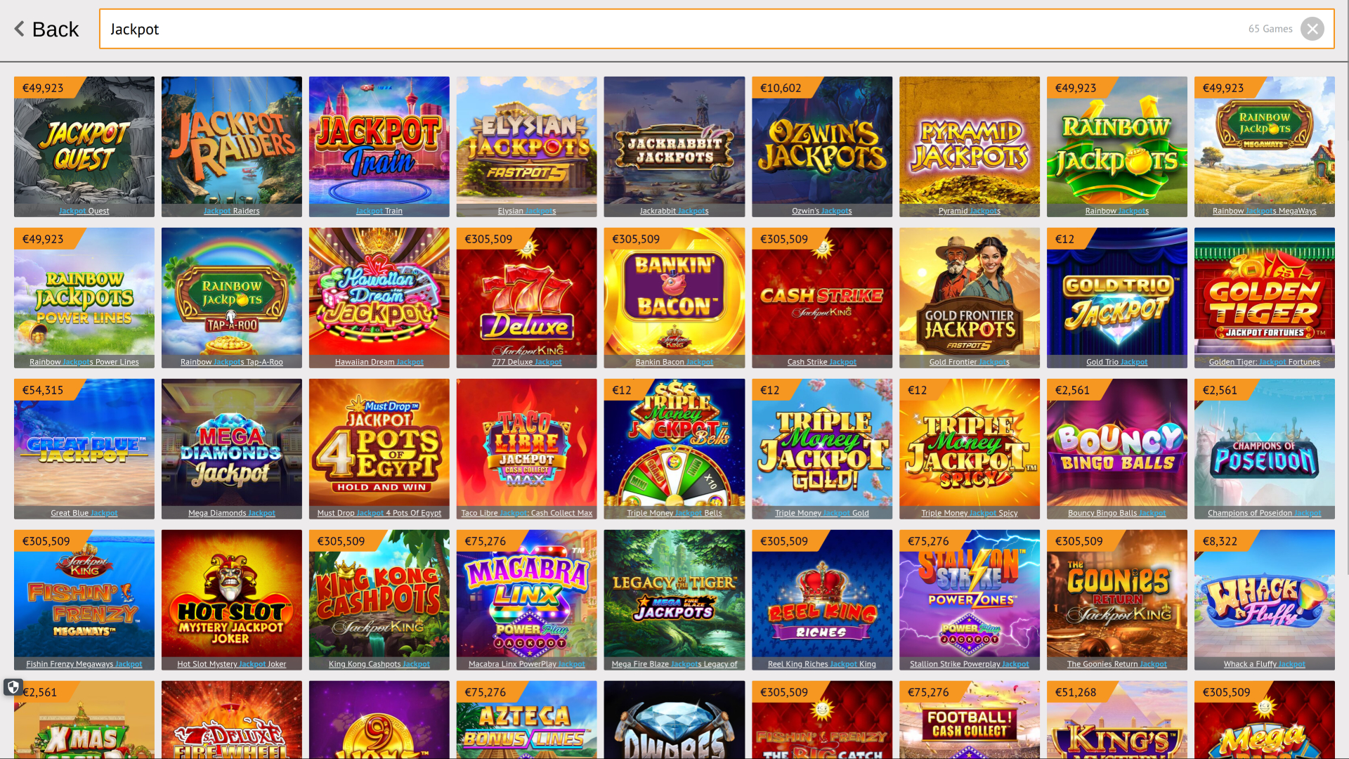 PrimeScratchCards Desktop Jackpot