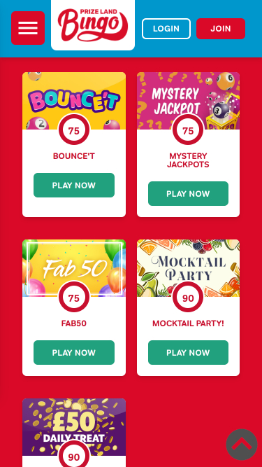 Bingo Casino Mobile Prize Land